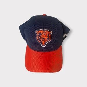 Chicago Bears navy & orange embroidered Bears logo baseball cap